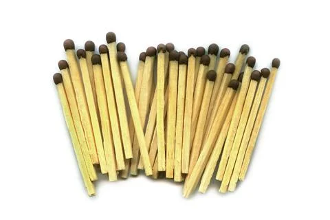 Heap of matches Stock Photos