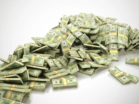 Heap of money Stock Illustration