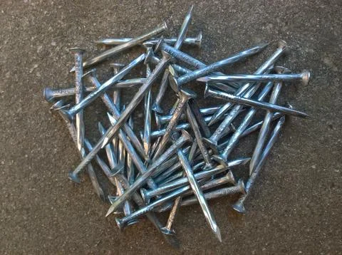 Heap of Nails Stock Photos