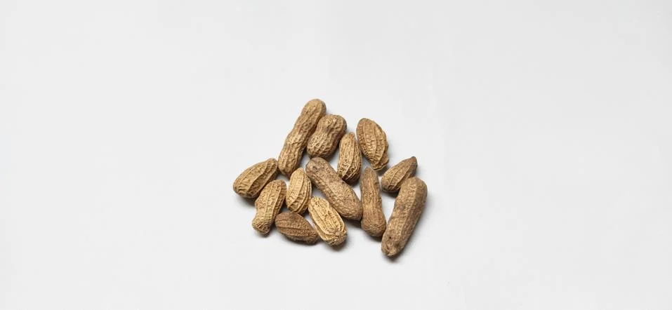 Heap of peanuts Stock-Fotos