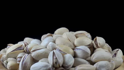 Heap of pistachio nuts Video stock 154747564