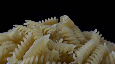 Heap of spiral paste Stock Footage 158908442