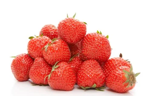Heap of strawberry Stock Photos