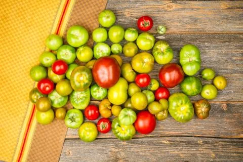 Heap of tomatoes Stock Photos