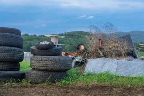 Heap of Trash Stock Photos