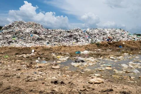 Heap trash Stock Photos