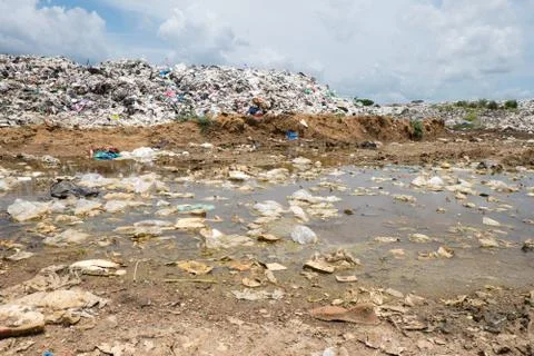 Heap trash Stock Photos