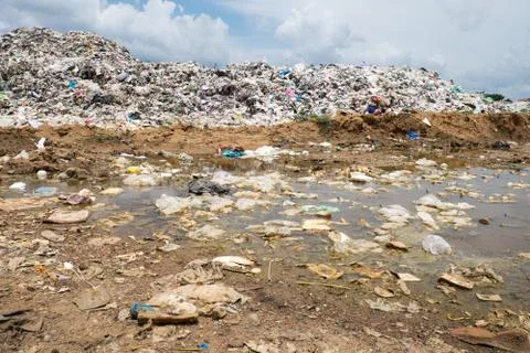 Heap trash Foto stock