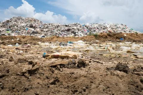 Heap trash Stock Photos
