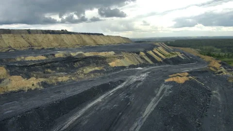 Heaps of coal Stock Footage 112619225