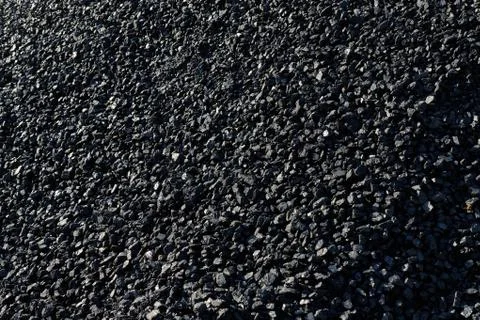 Heaps of coal Stock Photos