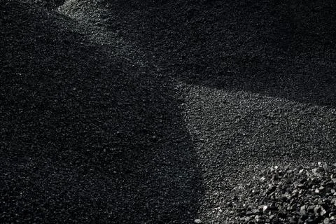Heaps of coal Stock Photos