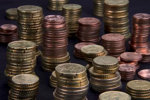 Heaps of money Stock Photos