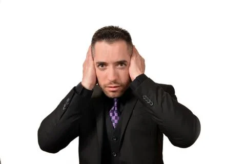 Hear no evil Stock Photos