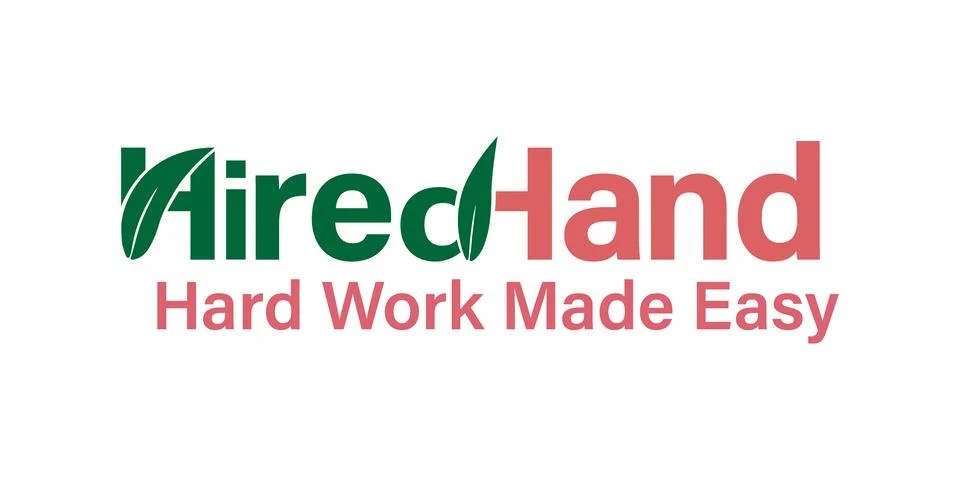 Heard Hand logo, vector, eps, logo template Illustrazione stock