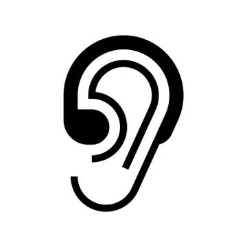 Hearing aid icon Stock Illustration