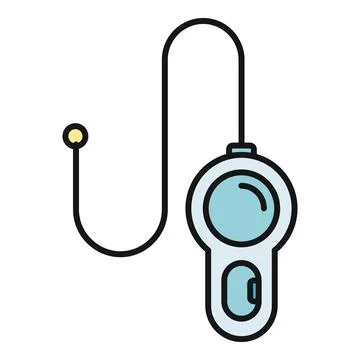 Hearing aid medical device for improving hearing Stock Illustration