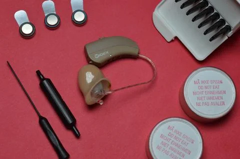 Hearing Aids Foto stock