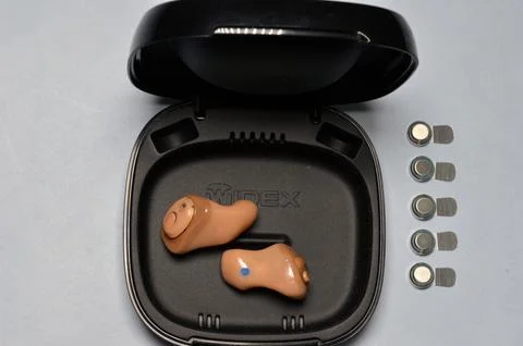 Hearing Aids Stock-Fotos