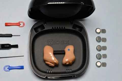 Hearing Aids Stock-Fotos