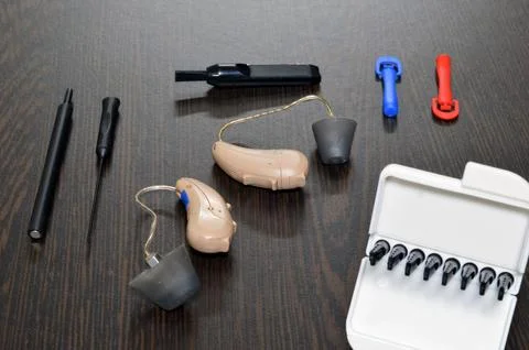 Hearing Aids Stock Photos