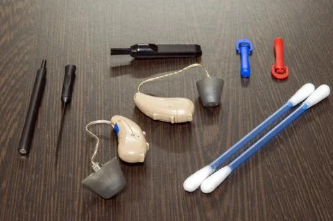 Hearing Aids Stock Photos