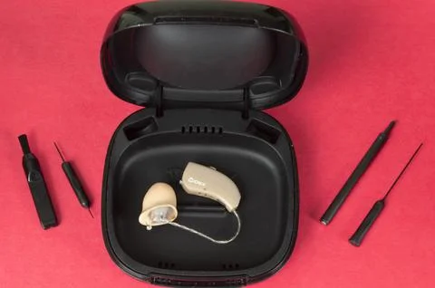 Hearing Aids Stock-Fotos