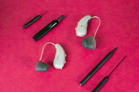 Hearing Aids Foto stock