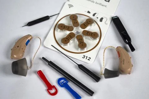 Hearing Aids Stock Photos