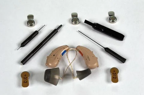 Hearing Aids Foto stock