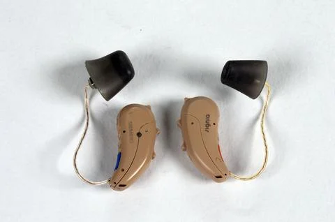 Hearing Aids Stock-Fotos