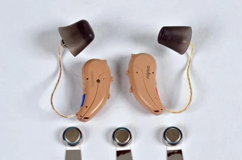 Hearing Aids Stock-Fotos