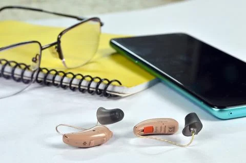 Hearing Aids Stock-Fotos