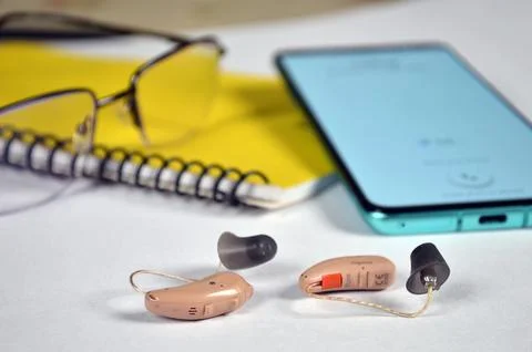 Hearing Aids Foto stock