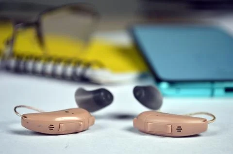 Hearing Aids Foto stock