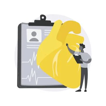 Hearing screening abstract concept vector illustration. Stock Illustration