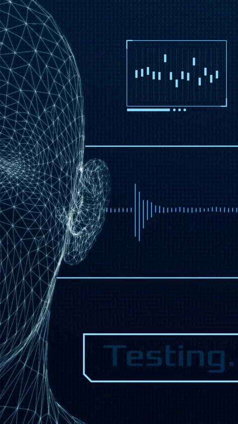 Hearing test Stock Footage 302355194