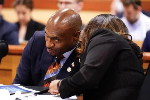 Hearings continue for Georgia election interference case at Fulton County court, Stock Photos