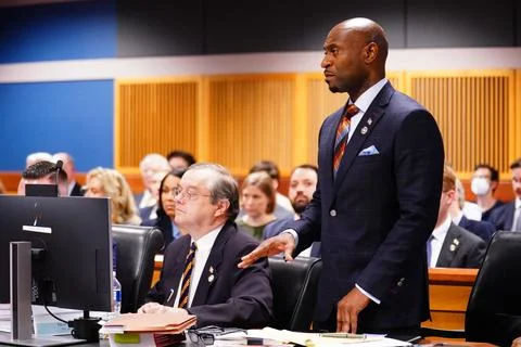 Hearings continue for Georgia election interference case at Fulton County court, Stock Photos