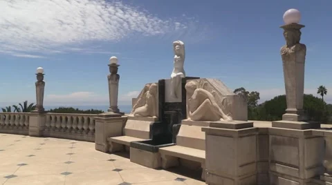 Hearst Castle The Neptune Pool Vídeo Stock 40610851