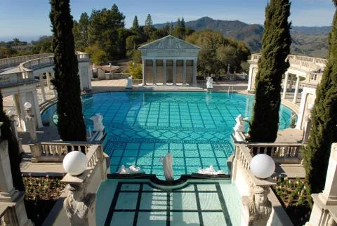 Hearst Castle Stock Photos