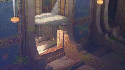 Hearst Castle Pool Water Reflection Vídeos de archivo 40610959