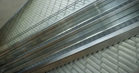 Hearst tower escalator Stock Footage 126441344