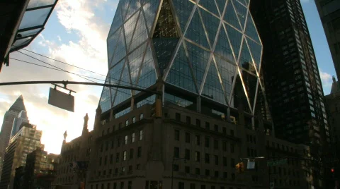 Hearst Tower Stock Footage 697709
