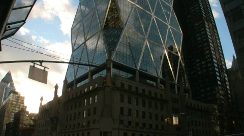 Hearst Tower Stock Footage 697714
