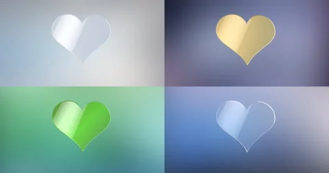 Like Heart 3d Icon 4K Stock Footage 66517997