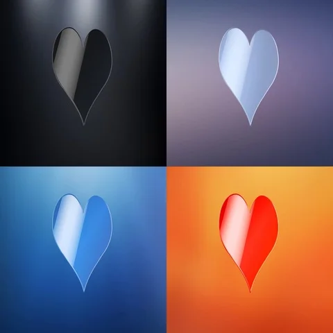 Like Heart 3d Icon Stock Footage 69721534