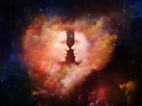 Heart Abstraction Stock-Illustration