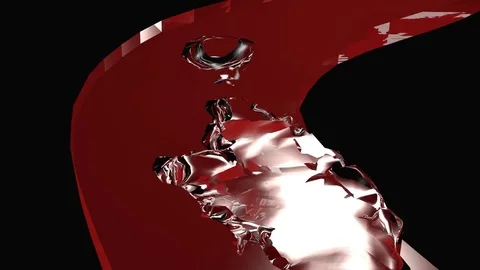 Heart and arrow Stock Footage 77683420