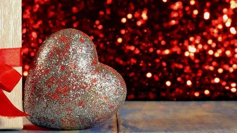 Heart and gift Stock Footage 121023197